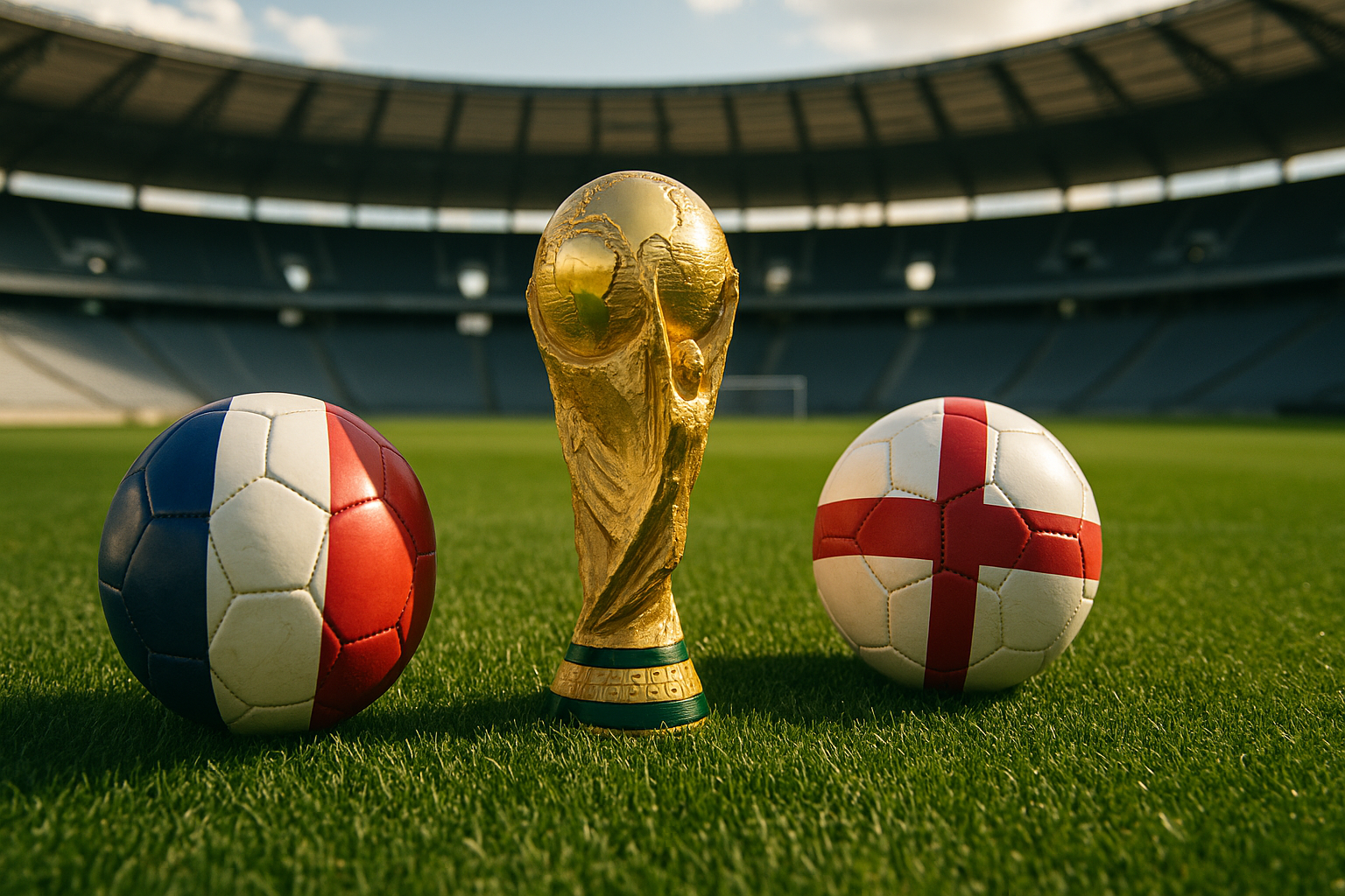 France and England Most Likely World Cup Final Pairing